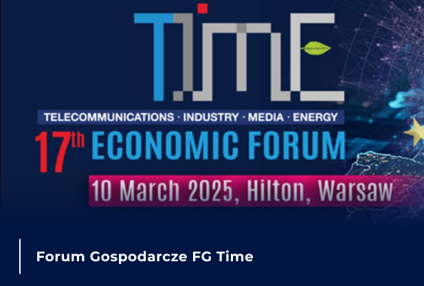 Siedemnaste Forum Ekonomiczne TIME poświęcone telekomunikacji, przemysłowi, mediom i energetyce, odbywające się 10 marca 2025 r. w Warszawie.